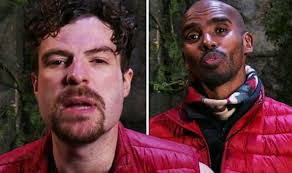 The radio 1 dj struggled with the bushtucker trials and even threw up on a cliff during the launch episode. Mo Farah Slams Jordan North As He Shows Off New Appearance On Im A Celebrity Tv Radio Showbiz Tv Express Co Uk