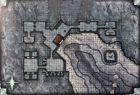 I made a player friendly map of the Duergar Outpost with the grid updated  to be 1 square = 5 feet. Its not perfect but youre welcome to use it if  youd