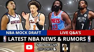 Nba analysis we've seen superstars in the nba change hands in recent seasons, including the likes of anthony davis and james harden. Nba Rumors Joel Embiid Kevin Durant James Harden Injury News Buyouts Nba Mock Draft Youtube