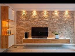 The Best Tv Unit Designs Ever Hall Designs Stone Cladding Youtube Tv Unit For Hall The Best In 2020 Stone Cladding Stone Cladding Interior Stone Walls Interior