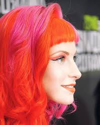Paramore Hayley Williams 2013 Mtv Movie Awards April 14 Pink Orange Hair Paramore Hayley Williams Hayley Williams Cool Hair Color