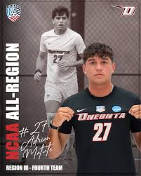 Congratulations to the 5️⃣ Oneonta State Men's Soccer athletes that were  named to the United Soccer Coaches All-Region III Teams! Ali Somow received  First Team honors, Derek Marques and Luigi Prosperi made