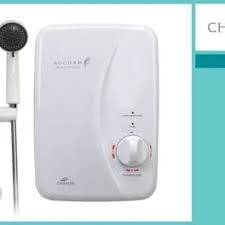 Water heater listrik putih mini tankless instan pemanas air kamar mandi dapur mencuci untuk panas dan dingin untuk digunakan chauffe. Acme Champs Accord Water Heater Instant Pemanas Air Listrik Komplit Dengan Shower Shopee Indonesia