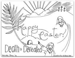 These alphabet coloring sheets will help little ones identify uppercase and lowercase versions of each letter. 15 Easter Coloring Pages Religious Free Printables For Kids