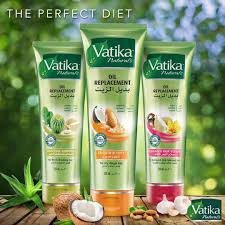 الوقت جه دلوقتي علشان تشوفي بريق شعرك و ده باستخدام مجموعة بديل الزيت من Vatika كريمات غير لزجة خفيفة و Hair Fall Control Damaged Hair Repair Breaking Hair