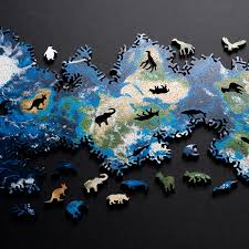 Nervous system plywood puzzles combine the artistry of classic jigsaw puzzles with the possibilities of new technology. Nervous System S Earth Puzzle A World Map Puzzle With A Tricky Twist