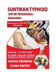 Anda boleh mendapatkan suntikan imunisasi typhoid di hospital atau klinik yang berdekatan yang menyediakan perkhidmatan tersebut. Who Should Get Typhoid Vaccine Klinik Sinar Ceria Facebook