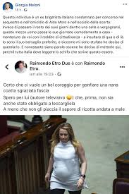 Qui trovi opinioni relative a giorgia meloni incinta e puoi scoprire cosa si pensa di giorgia meloni in quest'immagine puoi vedere un grafico sull'evoluzione delle ricerche su giorgia meloni incinta e la. Giorgia Meloni Gli Insulti Dell Ex Brigatista Raimondo Etro Sulle Sue Foto Incinta Lo Querelo Open