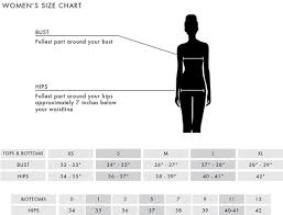 oneill apparel size chart