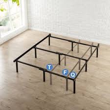 Buy mattress frames and box springs at macy's. Zinus Compack Universal Bed Frame Adjustable Steel Bed Frame Fits Twin To Queen Box Spring Required Walmart Canada