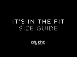 City Chic Size And Fit Guide