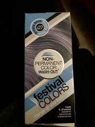 To cause something to fade or appear faded: Festival Colors Non Permanent Color Wash Out N 27 Frosty Blue Inci Beauty