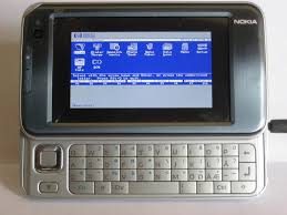 NOKIA n810 with DosBox running HP C ...