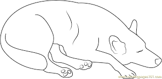 This sleeping dog coloring page is available for free in dog coloring pages. Dog Sleeping At Home Coloring Page For Kids Free Dog Printable Coloring Pages Online For Kids Coloringpages101 Com Coloring Pages For Kids