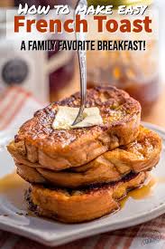 Easy French Toast Recipe With Step By Step Photos Recipe In 2020 French Toast Easy French Toast Recipe Toast Recipes