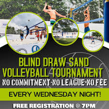 Teams are allowed to touch the ball three times before it must. Rusty S Weekly Blind Draw Beach Volleyball Tournament Home Facebook