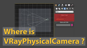 How To Create A Vrayphysicalcamera In Newer Versions Of 3ds Max 3ds Max Version 3ds
