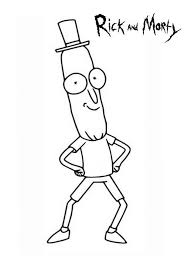 Select one of 1000 printable coloring pages of the category adult. Poopy Rick And Morty Coloring Pages Online Coloring Pages