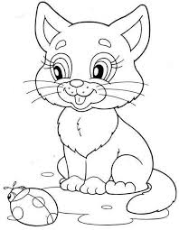 Pin By Regenbogen Art Books On Sabloni Animal Coloring Pages Unicorn Coloring Pages Cat Coloring Page