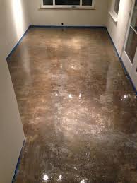 Concrete Floor Refinishing 100 Solid Epoxy Application Before After Basement Flooring Options Flooring Options Concrete Floors
