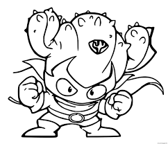 Actors coloring pages is a collection of printable pictures with the greatest celebrities, which we know mainly from the world of movies and cinemas. Superzings Kactor Coloring Pages Printable