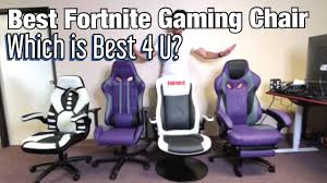 Made using premium materials, the ergonomic chair is fully. Which Is The Best Fortnite Gaming Chair Raven X Vs Skull Trooper Vs High Stakes R Vs Raven Xi Youtube