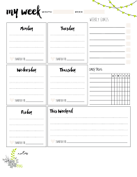 Maybe you would like to learn more about one of these? 2021 Weekly Planner Template Fillable Printable Pdf Forms Handypdf