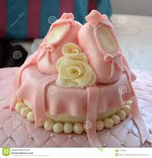 Baby Girl Birthday Cake With Cute Baby Shoes Stock Photo 47203976 Megapixl Bugs bunny and girlfriend birthday cake.