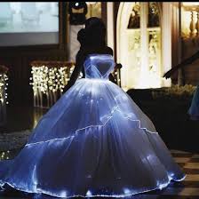 Pin By Alisson Granada Lozano On Quinceanera In 2020 Light Up Dresses Rainbow Wedding Dress Quince Dresses