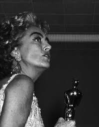 1963 Oscars: Joan Crawford accepts Best Actress Oscar for Anne Bancroft  (for 1962's "The Miracle Worker")