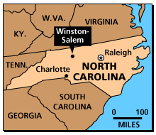 The halfway point is graham, nc. Winston Salem N C Gets Blindsided By Wachovia S Plan To Move Its Home Wsj