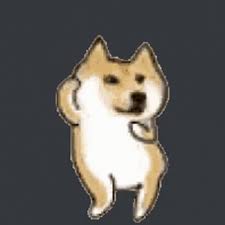 Doge Dancing Happy Gif Dogedancing Doge Happy Discover Share Gifs Doge Gif Funny Face Drawings Doge