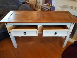 Corona 1 drawer coffee table. Upcycled Furniture Project