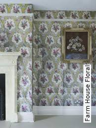 Tapete Farm House Floral Tapetenagentur De Tapeten Design Tapeten Moderne Muster