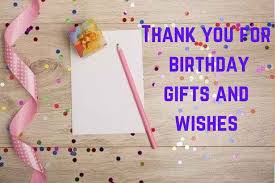Formal Birthday Wishes For Employees From An Employer 27 Thank You For Birthday Gifts And Wishes Examples