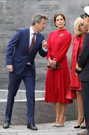 While brigitte macron, 64, and emmanuel macron, 39, have a large age difference, their love story has the makings of an unconventional yet perfect the unconventional love story of emmanuel and brigitte macron. Crown Princess Mary Of Denmark And Brigitte Macron Both Opt For Red Princess Marie Of Denmark Royal Fashion Fashion