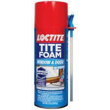 Simply point, spray and watch as the foam expands to create an air tight seal that will not shrink, compress, settle or biodegrade. Loctite Tite Foam Window And Door 12 Fl Oz Insulating Spray Foam Sealant 2260115 The Home Depot