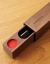 動きが気持ち良い木製印鑑ケース sealcase おしゃれな木製雑貨 iphone6sケースブランド hacoa 印鑑ケース ミニマリストのデコレーション ケース