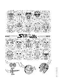 Certains savons complets quelles sont nos guidon préférées. 38 Coloriage Kawaii A Imprimer Star Wars Prints Star Wars Crafts Star Wars Art