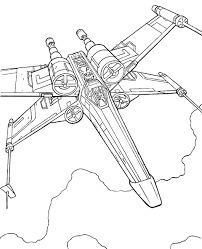 These all are interesting choices for coloring pages. X Wing Spaceship From Star Wars Coloring Page To Print And Download