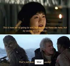 In Episode 9 I Want Finn Having To Choose Between Saving Rose And Poe Seeing Him Rush Off To Save Poe Star Wars Jokes Star Wars Quotes Star Wars Memes