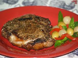Steaks must be dry and cold. How To Cook Ribeye Steak