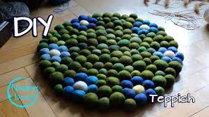 Tja, was soll ich schreiben. Teppich Selber Machen Teppich Aus Filzkugeln Selber Machen Anleitung Filzen Filzkugelteppich Youtube