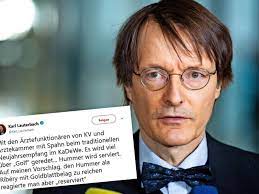 Für die aussagen von karl lauterbach, dass 25 prozent der neugeborenen in deutschland. Kommentar Zu Lauterbach Tweet Durfen Sozis Hummer Essen