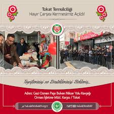 Tokat Hayir Carsisi Kermesimiz Acildi Tokat Temsilciligimiz Ve Sefkat Gulleri Hanim Kardeslerimizin El Emegi Goz Nuru Urunlerini Kermesler Urunler Ormanlar