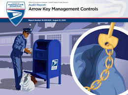 Full bank service cart, black. Arrow Key Management Controls Usps Office Of Inspector General