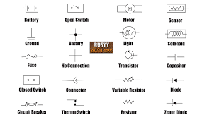 Wiring diagrams use special symbols to represent the switches light outlet and electrical equipment. How To Read Car Wiring Diagrams Short Beginners Version Rustyautos Com