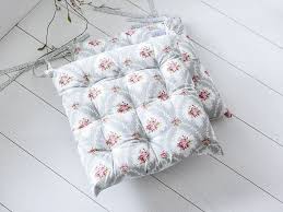 Demi Baskili Minder 40x40 Gri Gri Minder Mutfak