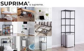 Amazon Com Suprima Extra Height Mini Shelf Supreme Black Furniture Decor