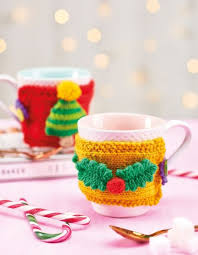 Check spelling or type a new query. Free Knitting Pattern For Christmas Mug Cosies Knitting Bee